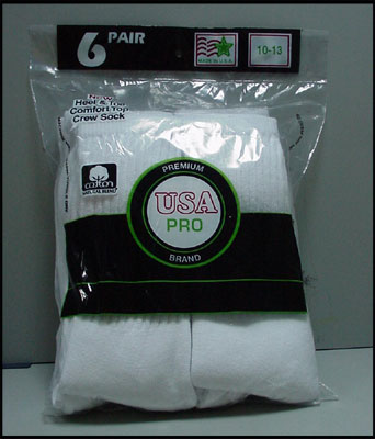style 6030 6 pair pack