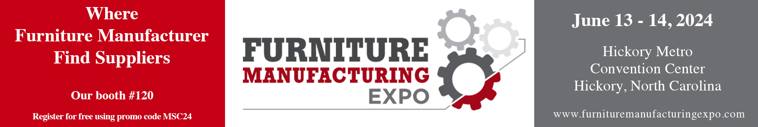 2024 Furniture Manufacturing Expo in Hickory NC